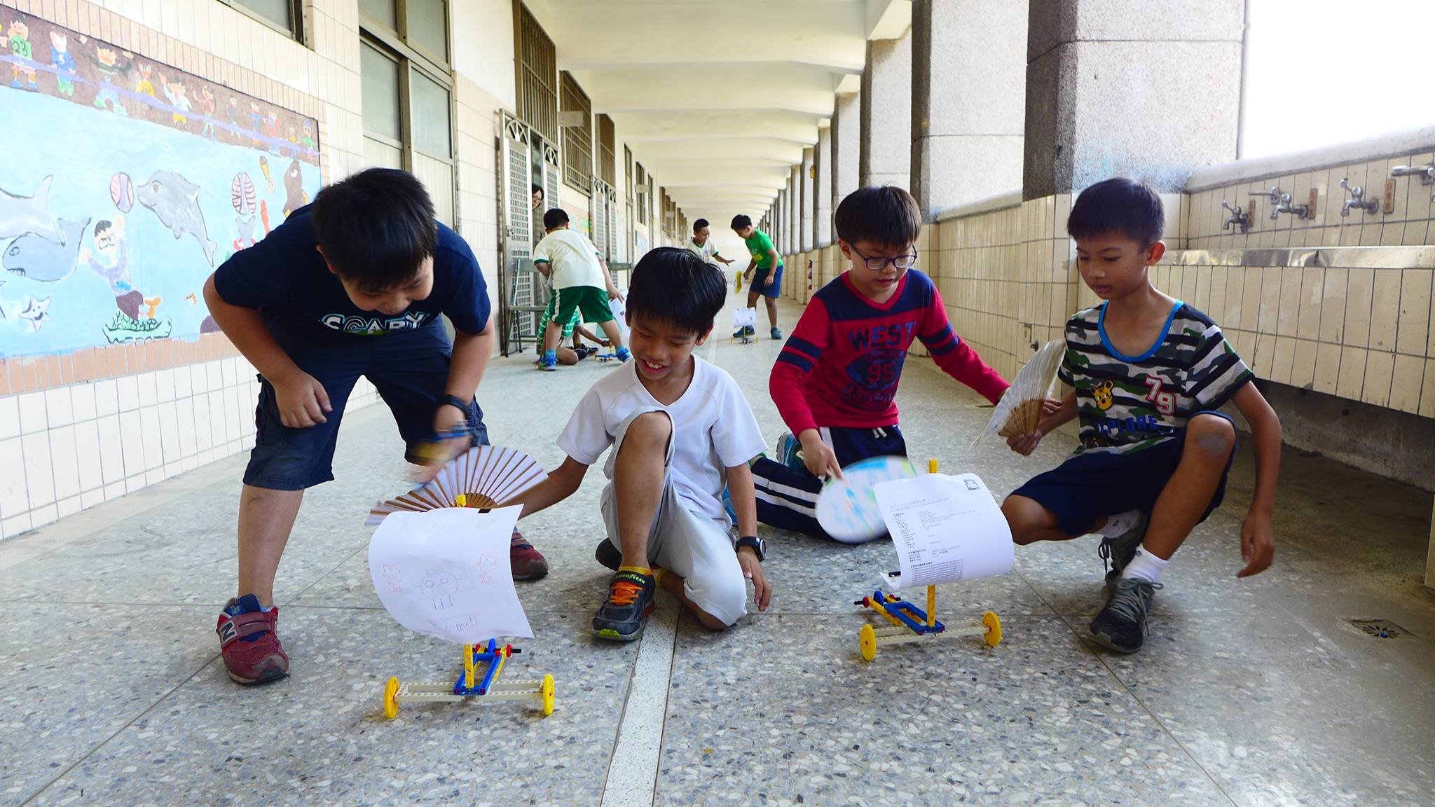 ▨ 智高教室／力與簡單機械／風力／風帆車