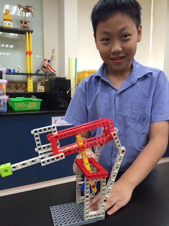 積木的創意機構設計-曲柄連桿機構