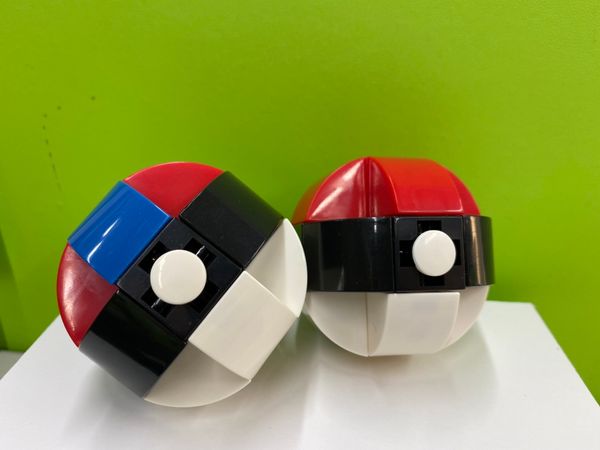 【兩公分積木】創造自己的寶可夢球吧!!!【兩公分積木】創意屬於自己的寶可夢球吧!!!