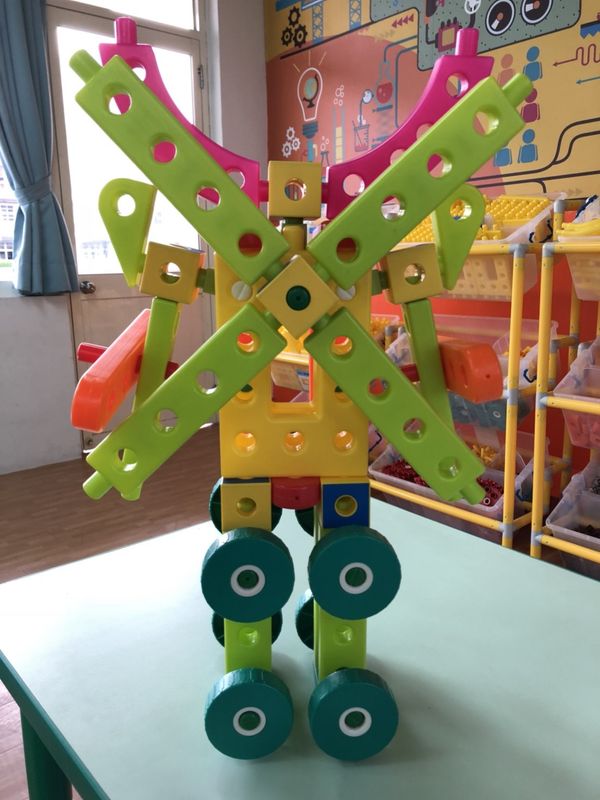 利用合體機械人進行幼兒園分組概念教學