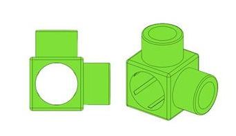 二凸一凹連結器-小東西大變化