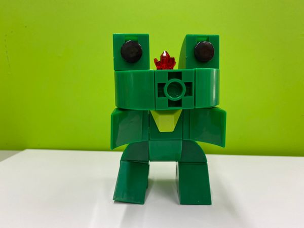 兩公分積木-可愛的蛙蛙王子